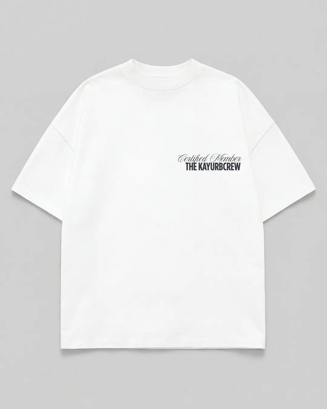 The Signature Drop Shoulder Tee XX1 | Fate - the KayurbCrew