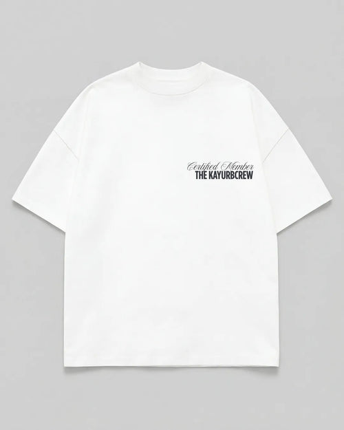 The Signature Drop Shoulder Tee XX1 | Fate - the KayurbCrew