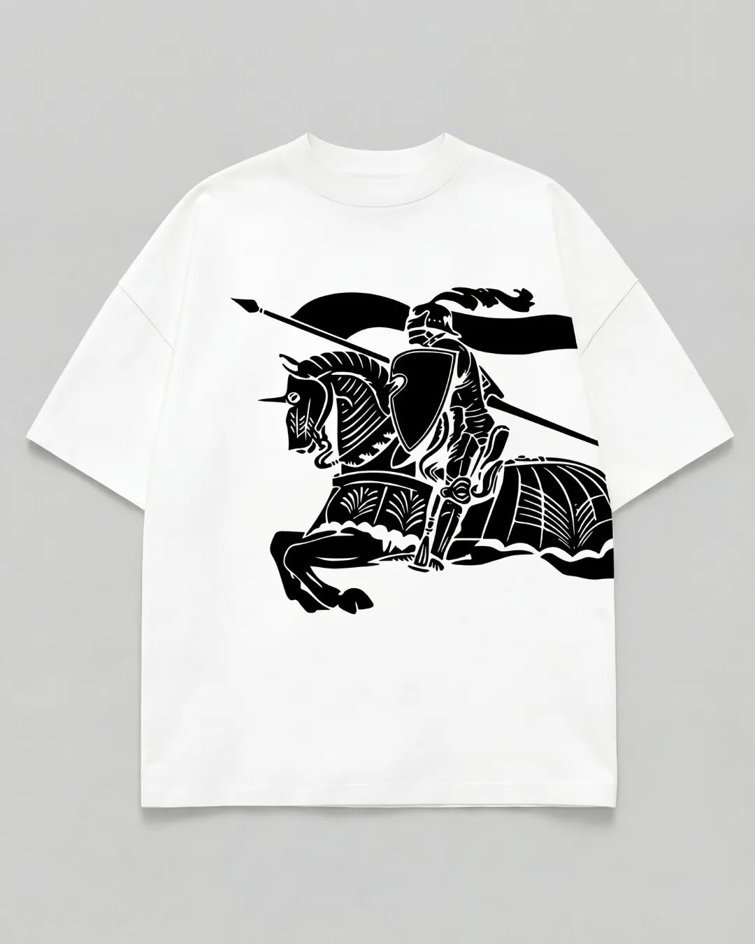 The Signature Drop Shoulder Tee | Jousting - the KayurbCrew
