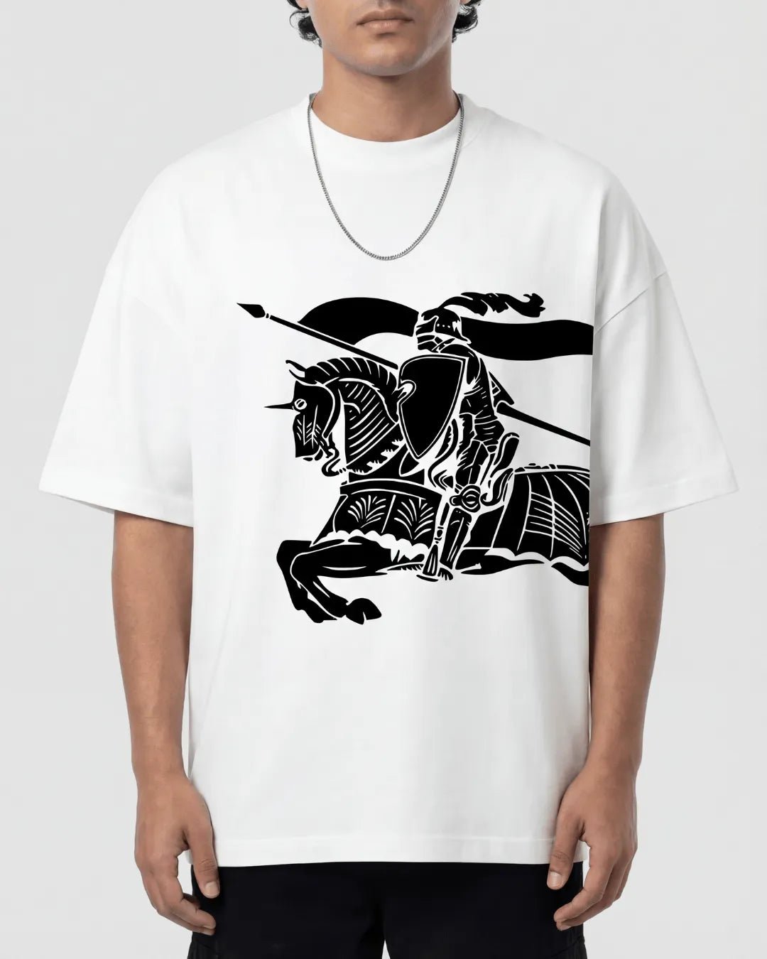 The Signature Drop Shoulder Tee | Jousting - the KayurbCrew